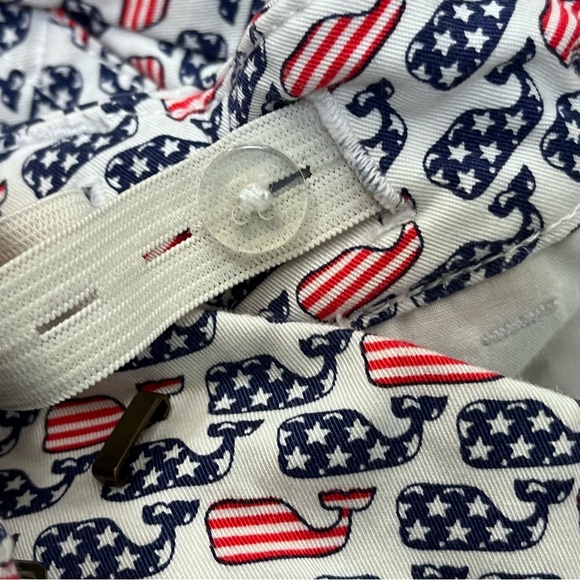 Vineyard Vines Flag Whale Printed Boulevard Shorts - Picture 9 of 13